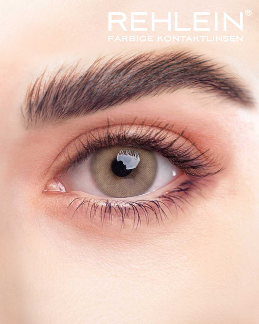 Farbige Kontaktlinsen Braun | REHLEIN Beigebraun