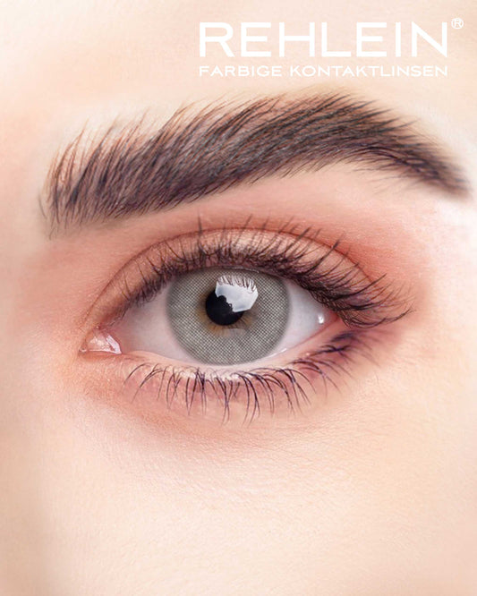 Farbige Kontaktlinsen Grau | REHLEIN Silbergrau