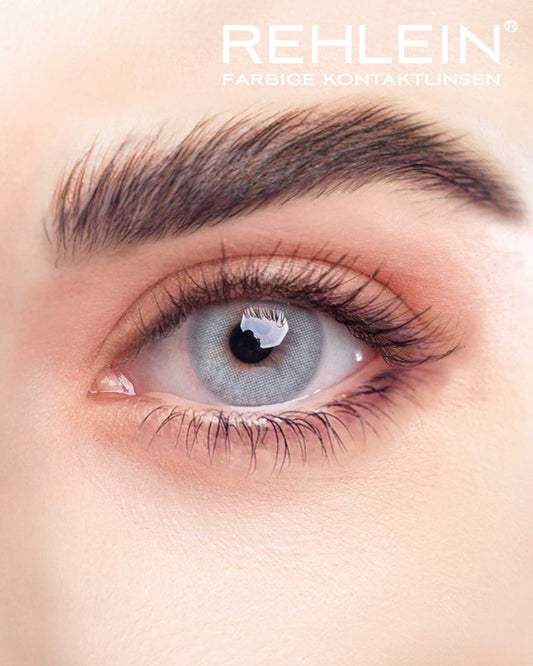 Farbige Kontaktlinsen Blau | REHLEIN Stahlblau