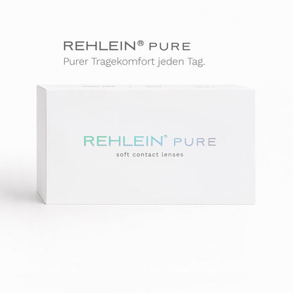REHLEIN® PURE Sphärische Monatslinsen | 6er-Pack