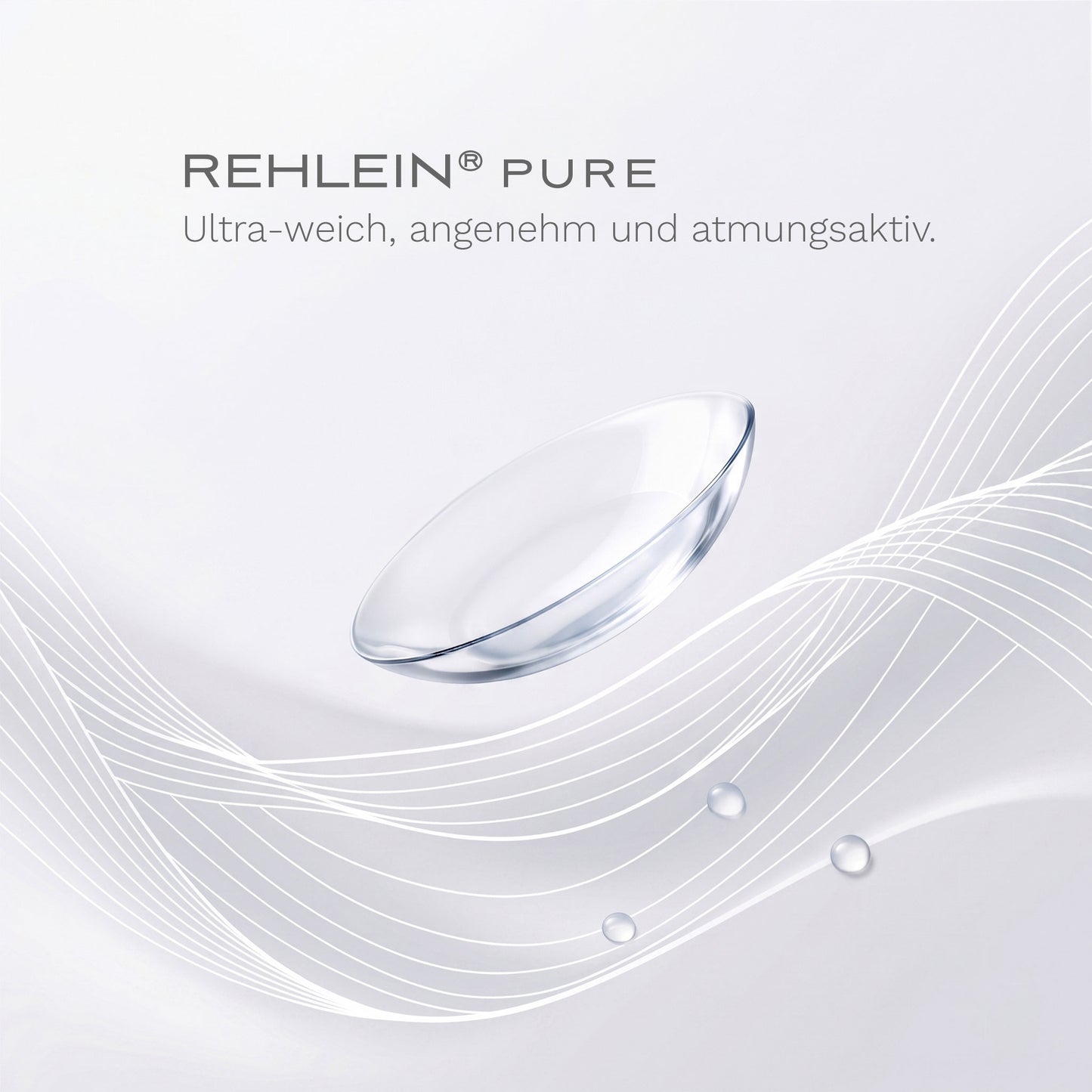 REHLEIN® PURE Sphärische Monatslinsen | 6er-Pack