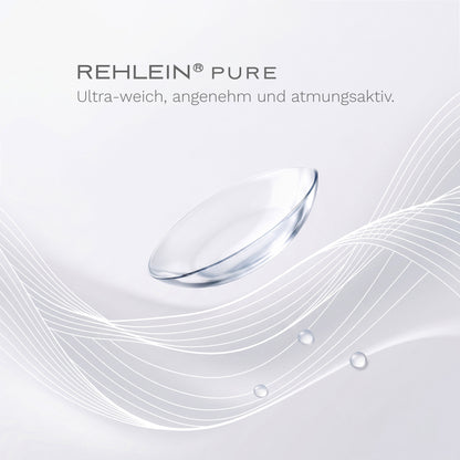 REHLEIN® PURE Sphärische Monatslinsen | 6er-Pack